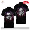 Personalized Stormtrooper Helmet Colorful Black Polo Shirt