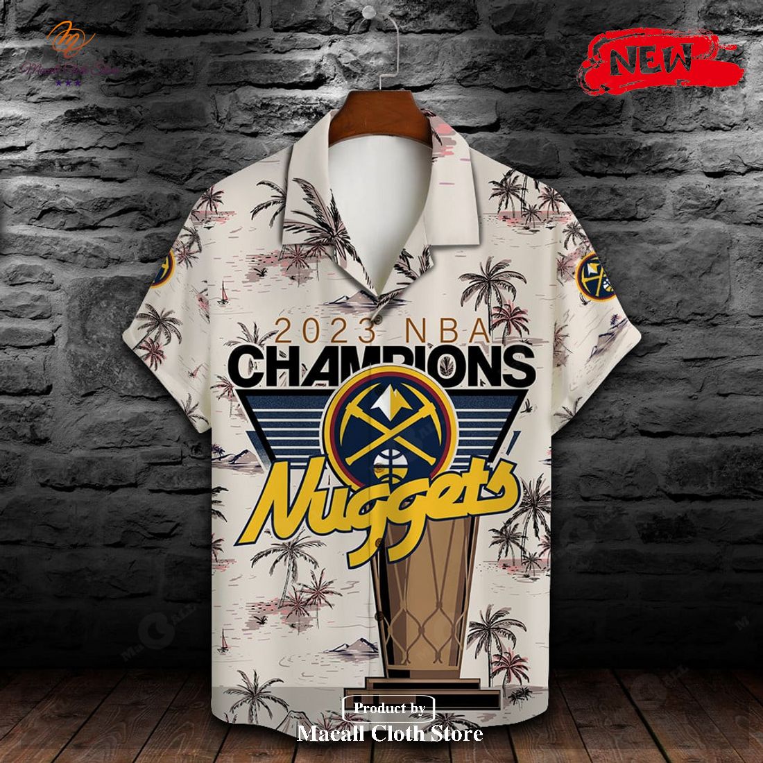 2023 NBA Champions Denver Nuggets Basketball Gifts For Summer Hawaiian Shirt and Short