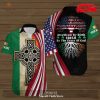 American By Birth Southern By The Grace Of God Over Printed Hawaiian Shirt and Short