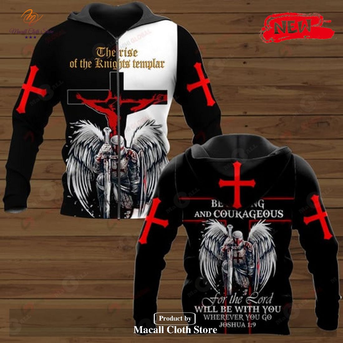 The Rise Of The Knights Templar Luxury Jesus Over Printed Hoodie Sweatshirt 3D The Rise Of The Knights Templar Luxury Jesus Over Printed Hoodie Sweatshirt 3D