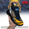 Personalized Name NBA Denver Nuggets Yellow Luxury Gifts For Sport Lovers Max Soul Sneaker Shoes