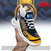 Personalized NBA Denver Nuggets Yellow Luxury Sports Air Jordan 13 Sneakers Shoes POD Design