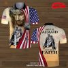 God’s Blessed Got My Back Army All Over Printed Polo Shirt