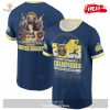 Denver Nuggets NBA Western Conference Champions Final 2023 Black T-Shirt 3D