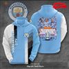 Manchester City 2023 Emirates FA Cup Champions White Sports Apparels Hoodie Sweatshirt 3D