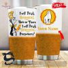 Personalized Name I Will Drink Captain Morgan Stainless Steel Tumbler