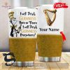 Personalized Name I Will Drink Crown Royal Stainless Steel Purple Tumbler