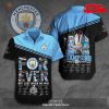 Manchester City UEFA Champions Season 2023 Coconut Tree Summer Sports Hawaiian Shirt and Short