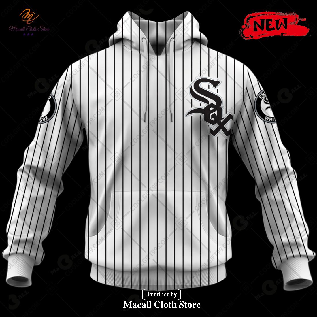 Chicago White Sox MLB Personalized Hunting Camouflage Hoodie T