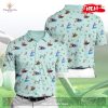 Personalized Name Flower Tropical Stormtrooper Premium Polo Shirt