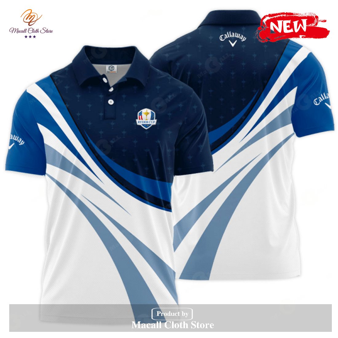 Ryder Cup x Callaway Mix Black Green Premium Classic 3D Apparels Polo Shirt Ryder Cup x Callaway Mix Black Green Premium Classic 3D Apparels Polo Shirt