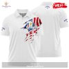 Ryder Cup x Callaway Mix Red White Premium Stars Style 3D Apparels Polo Shirt