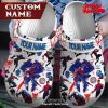 Personalized Name Spider Man Gift For Fans Lovers Navy Style Classic Crocs Clog Shoes