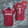 West Ham United Prague Final 2023 Winners White Hawaiian Shirt and Short