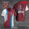 West Ham United Prague Final 2023 Winners White Hawaiian Shirt and Short