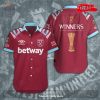 West Ham United UEFA Europa Conference League Winners Red Hawaiian Shirt and Short