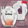 West Ham United London UEFA Prague Final 2023 Winners White Hoodie Sweatshirt 3D West Ham United London UEFA Prague Final 2023 Winners White Hoodie Sweatshirt 3D