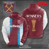 West Ham United Premium Prague Final 2023 Winners Red Hoodie Sweatshirt 3D West Ham United Premium Prague Final 2023 Winners Red Hoodie Sweatshirt 3D