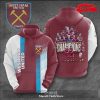 West Ham United UEFA Europa Conference League Winners Red Hoodie Sweatshirt 3D