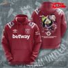 West Ham United UEFA Europa Conference Winners Red Hoodie Sweatshirt 3D