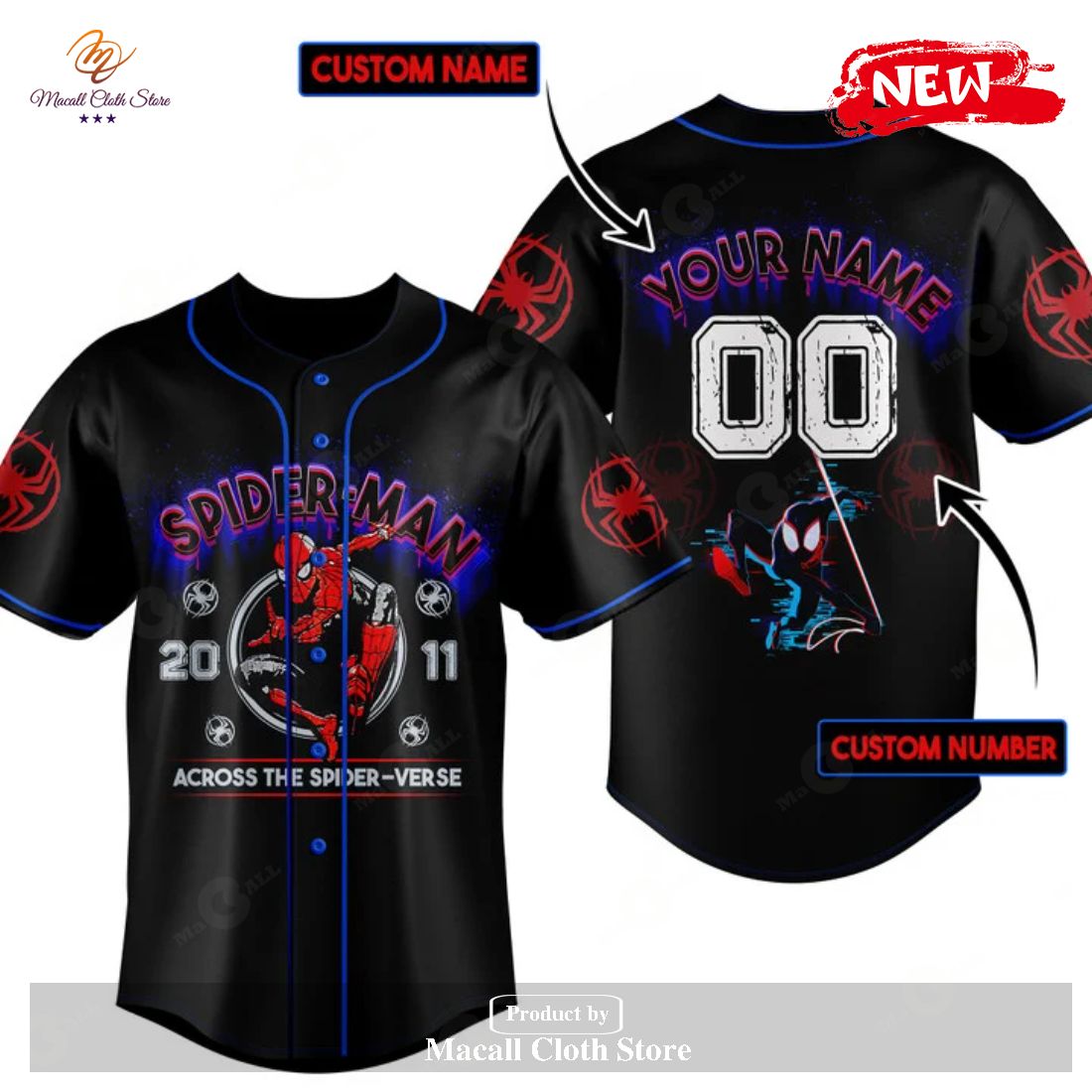 Personalized Across The Spider Man Verse Luxury Special Gift For Movies Fans Jersey