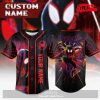 Personalized Name Spider Man For Movies Fans Special Premium Black Jersey