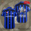 Inter Milan Premium Champions League Winners Blue Style Hawaiian Shirt and Short