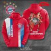 Bayern Munchen For Ever Not Just When We Win 2023 Champions Mix Black Red Hoodie Sweatshirt 3D