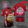 FC Barcelona Champions Mix Red Blue Style Hoodie Sweatshirt 3D