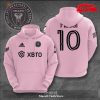 Lionel Messi x Inter Miami Premium Black Style Hoodie Sweatshirt 3D