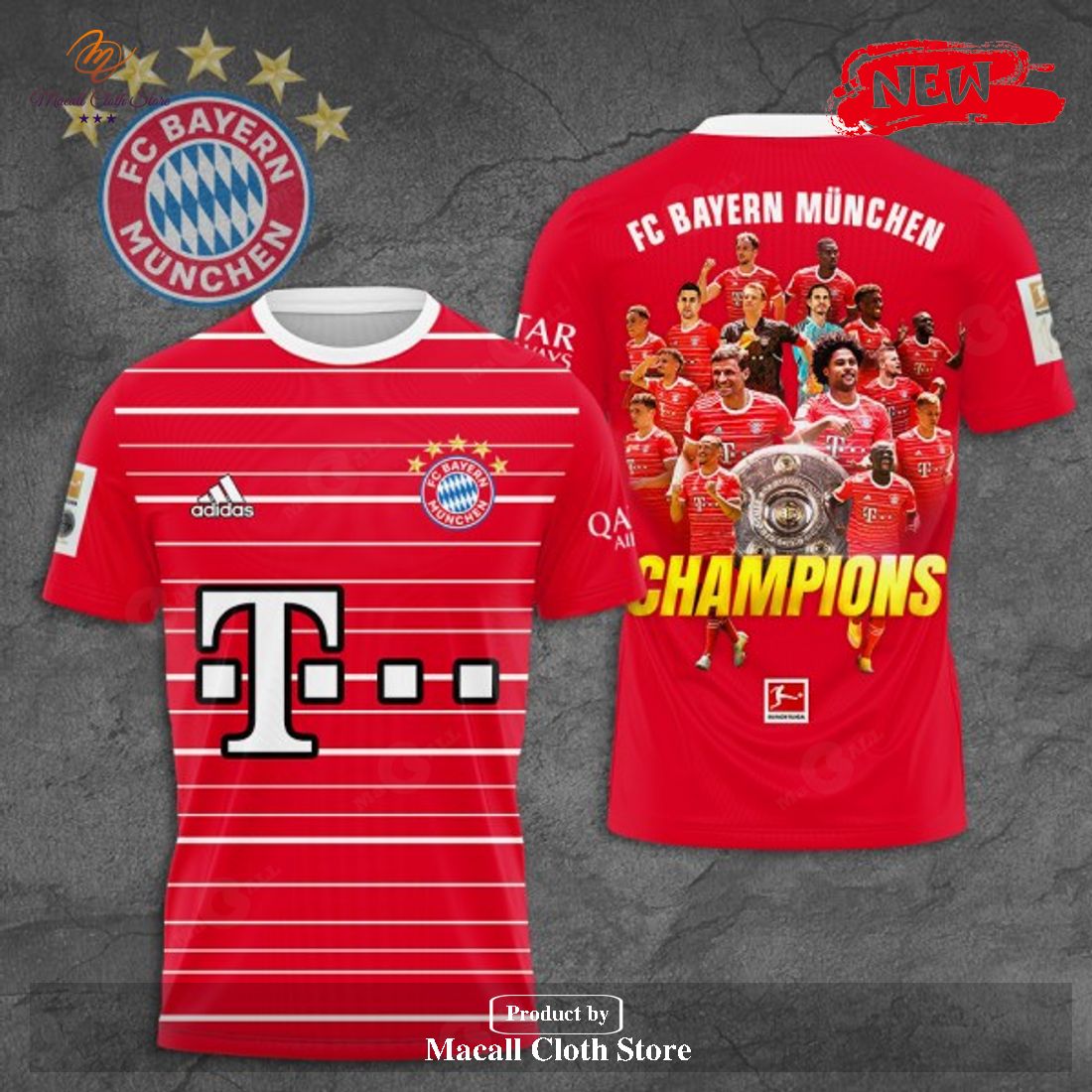 Premium FC Barcelona 2023 Champions Cup Red Style Hoodie Sweatshirt 3D Premium FC Barcelona 2023 Champions Cup Red Style Hoodie Sweatshirt 3D