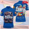 FC Barcelona 2023 Champions Cup Black Style 3D Apparels Polo Shirt
