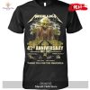 Motley Crue 42nd Anniversary 1981 – 2023 Thank You For The Memories-Unisex T-Shirt