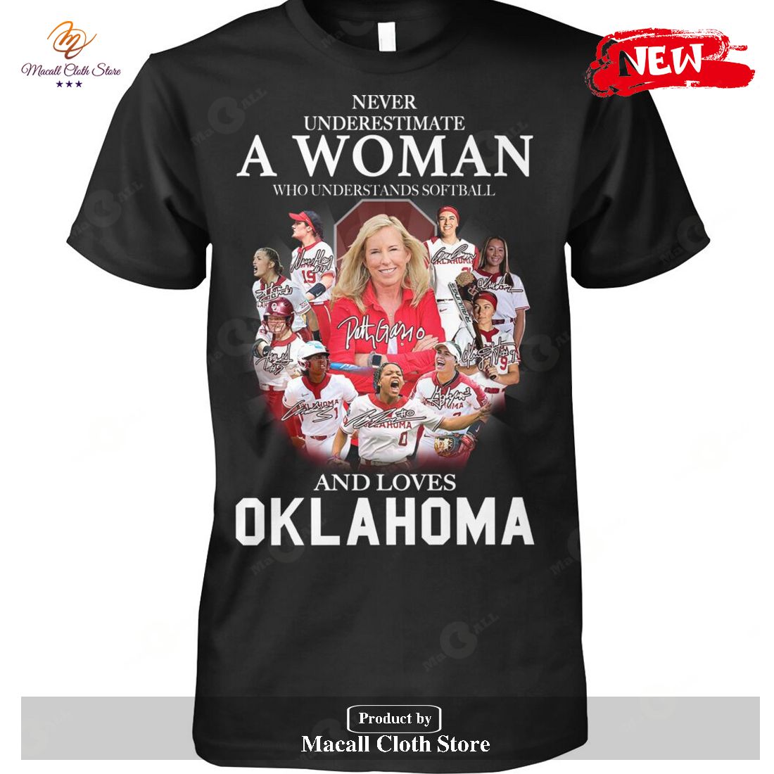 Never Underestimate A Women Who Understands Softball And Loves Oklahoma Signatures-Unisex T-Shirt Never Underestimate A Women Who Understands Softball And Loves Oklahoma Signatures-Unisex T-Shirt