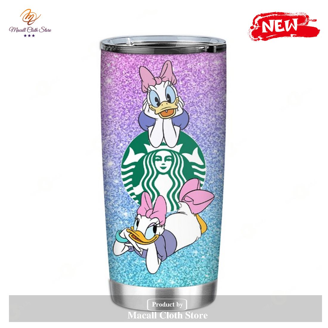 Disney Tumbler – Daisy Duck Starbuck Tumbler