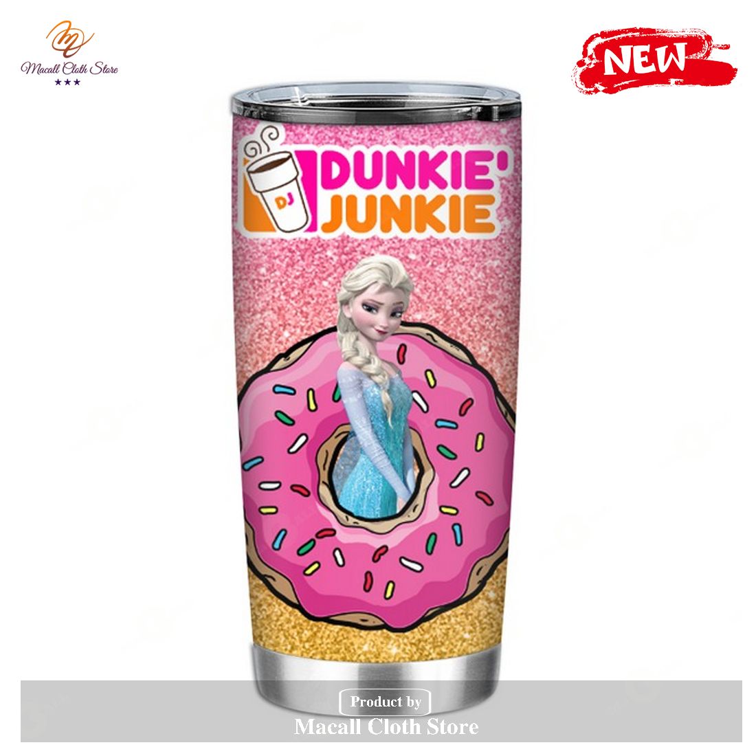 Disney Tumbler – Disney Princess Dunkie Junkie Tumbler