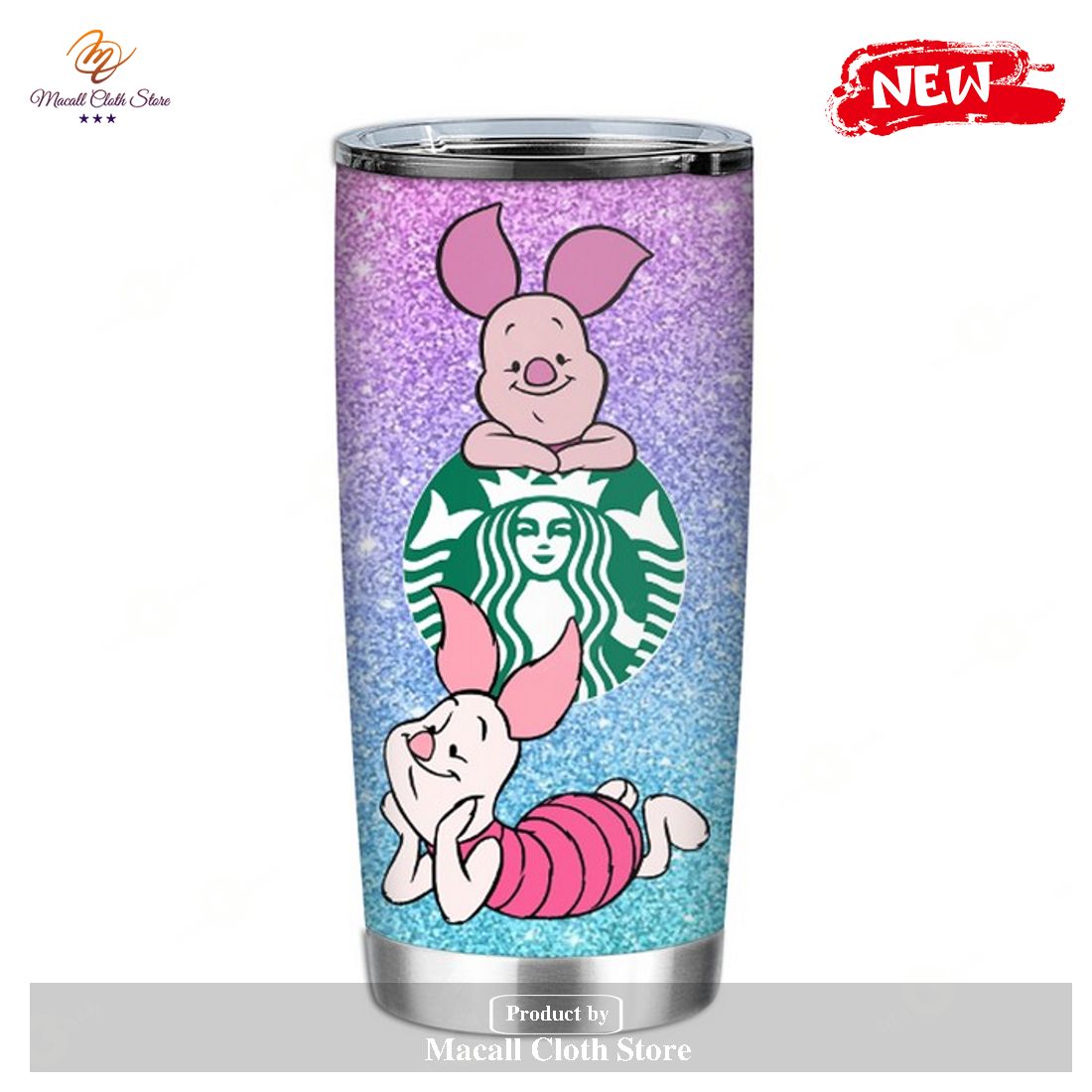 Disney Tumbler - Piglet Starbuck Tumbler Disney Tumbler - Piglet Starbuck Tumbler