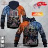Personalized NHL Dallas Stars x Kiss Band V1 Design Hoodie Sweatshirt 3D