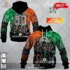 Personalized NHL Detroit Red Wings x Kiss Band V1 Design Hoodie Sweatshirt 3D
