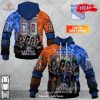 Personalized NHL Ottawa Senators x Kiss Band V1 Design Hoodie Sweatshirt 3D
