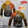 Personalized NHL San Jose Sharks x Kiss Band V1 Design Hoodie Sweatshirt 3D