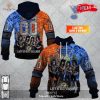 Personalized NHL Seattle Kraken x Kiss Band V1 Design Hoodie Sweatshirt 3D