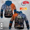 Personalized NHL Anaheim Ducks x Kiss Band V2 Design Hoodie Sweatshirt 3D