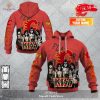 Personalized NHL Buffalo Sabres x Kiss Band V2 Design Hoodie Sweatshirt 3D