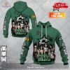 Personalized NHL Columbus Blue Jackets x Kiss Band V2 Design Hoodie Sweatshirt 3D