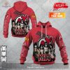 Personalized NHL Nashville Predators x Kiss Band V2 Design Hoodie Sweatshirt 3D