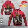 Personalized NHL New York Rangers x Kiss Band V2 Design Hoodie Sweatshirt 3D