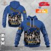 Personalized NHL Seattle Kraken x Kiss Band V2 Design Hoodie Sweatshirt 3D
