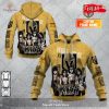 Personalized NHL Washington Capitals x Kiss Band V2 Design Hoodie Sweatshirt 3D