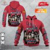 Personalized NHL Winnipeg Jets x Kiss Band V2 Design Hoodie Sweatshirt 3D